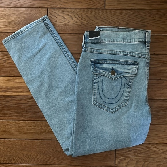 True Religion Geno Relaxed Slim Fit Jeans 40 Mens - Picture 3 of 5